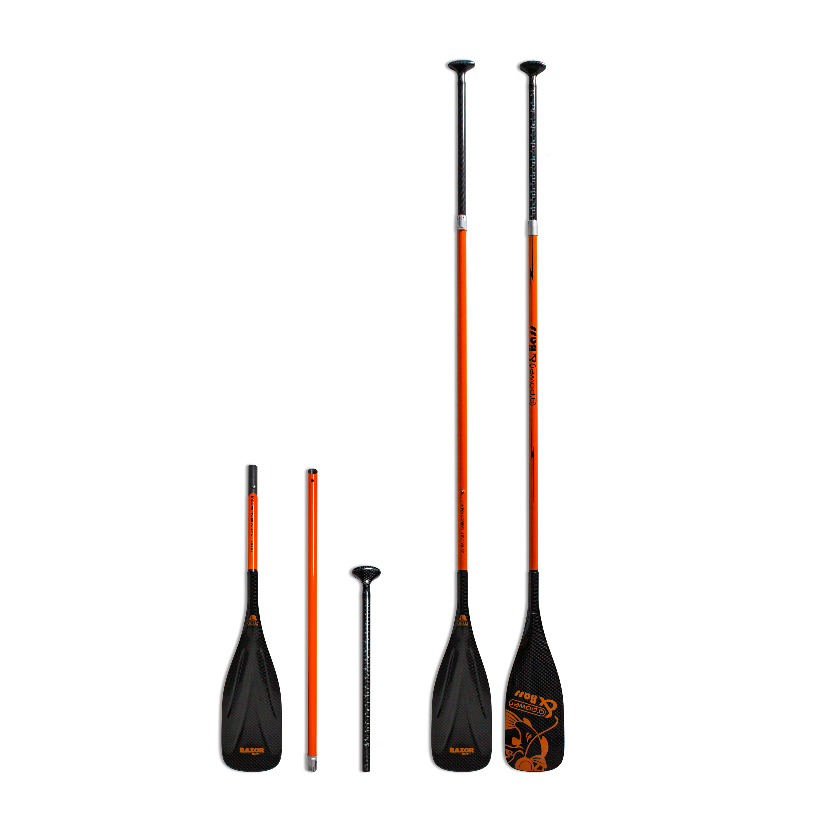 Razor Race 3 pièces - Carbone & Fiber Paddle